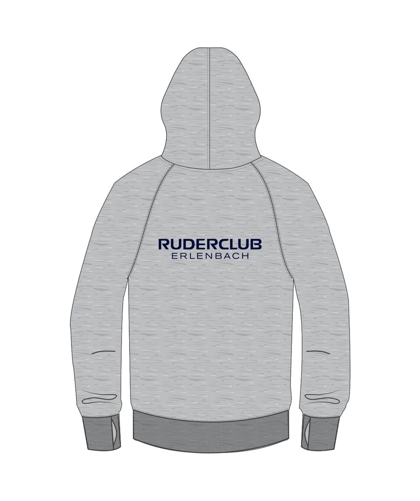Unisex Ruderclub Erlenbach Pop Over Hoodie - Grey