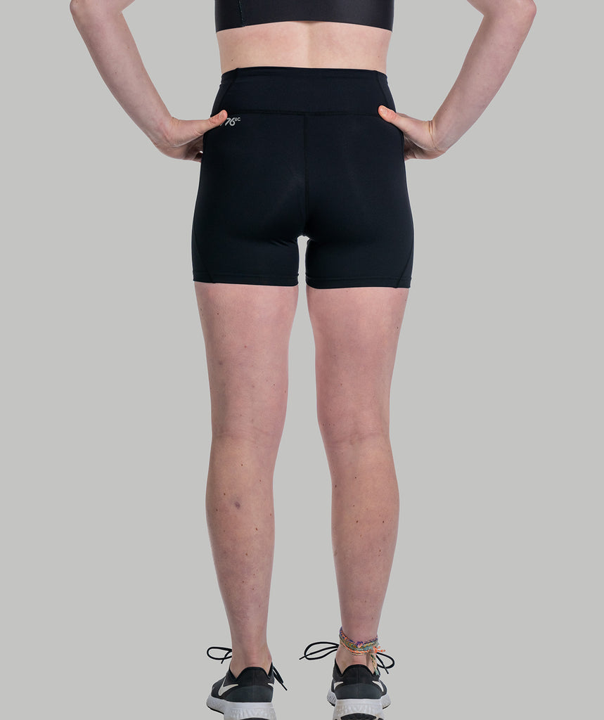 Women's San Diego Rowing Club Masters Aero Active Short - Black
