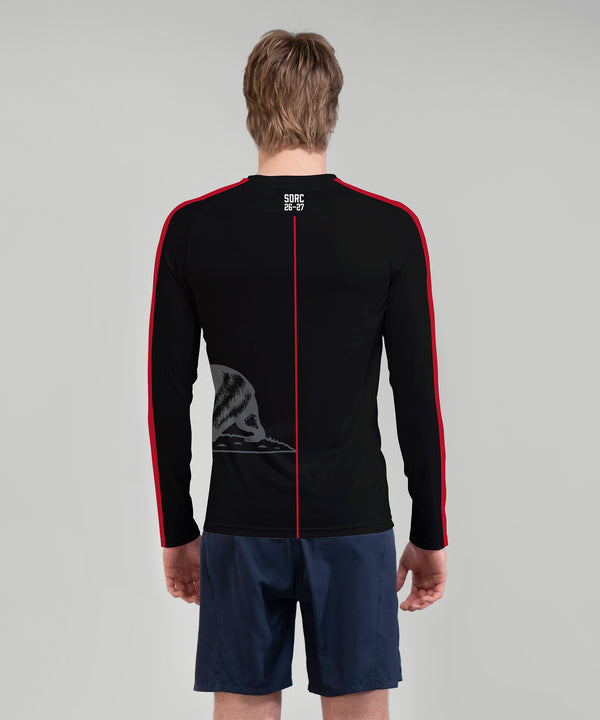 Men's San Diego Rowing Club Base Layer LS - Black