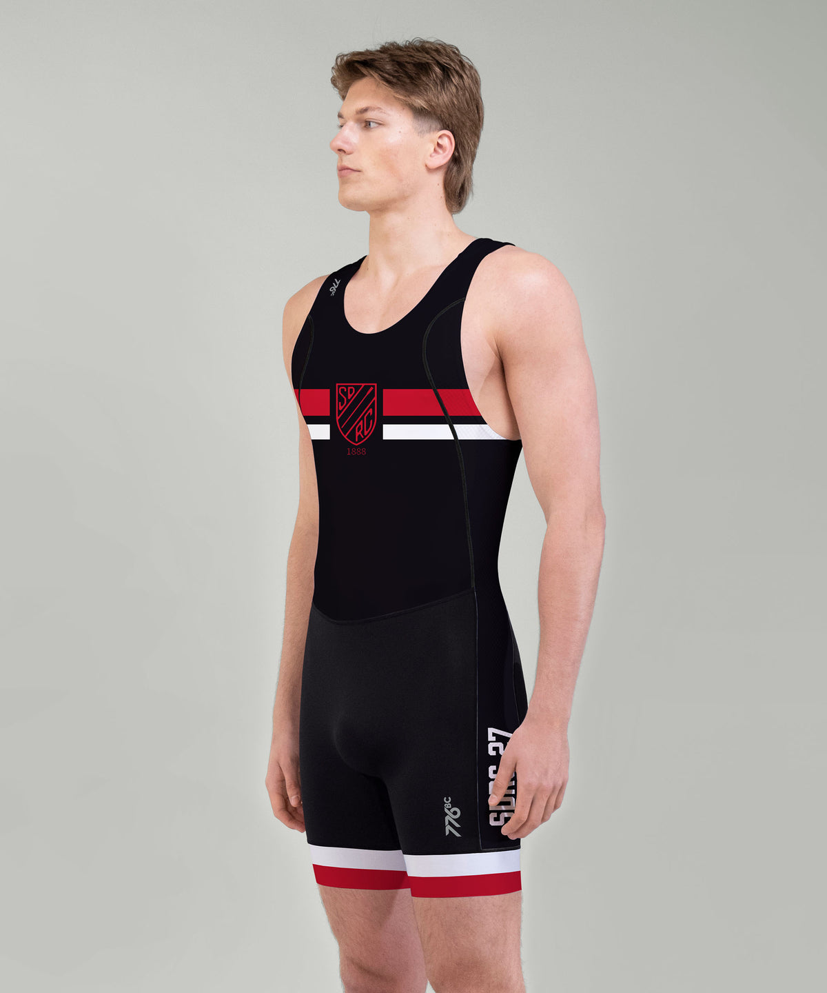 Men's San Diego Rowing Club Pro Unisuit - Black