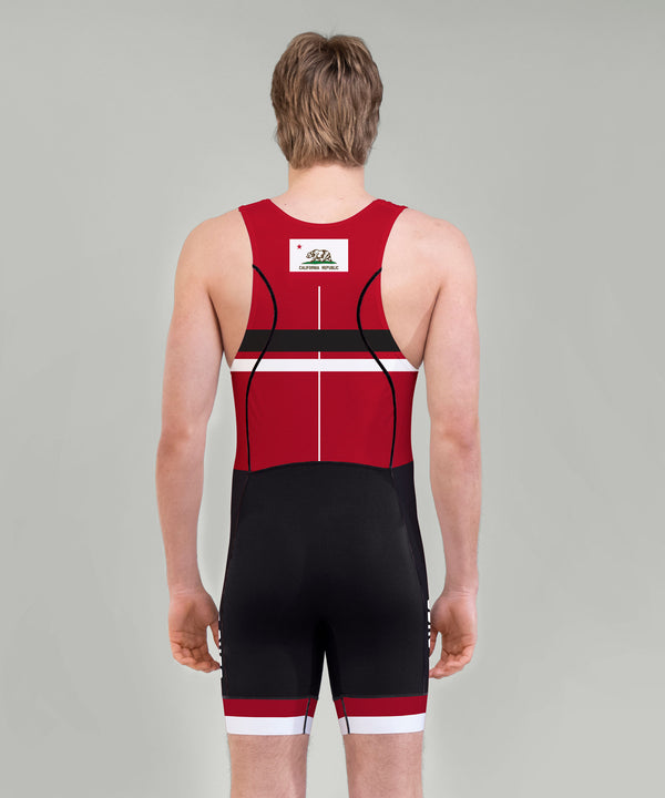 Men's San Diego Rowing Club Pro Unisuit - Red