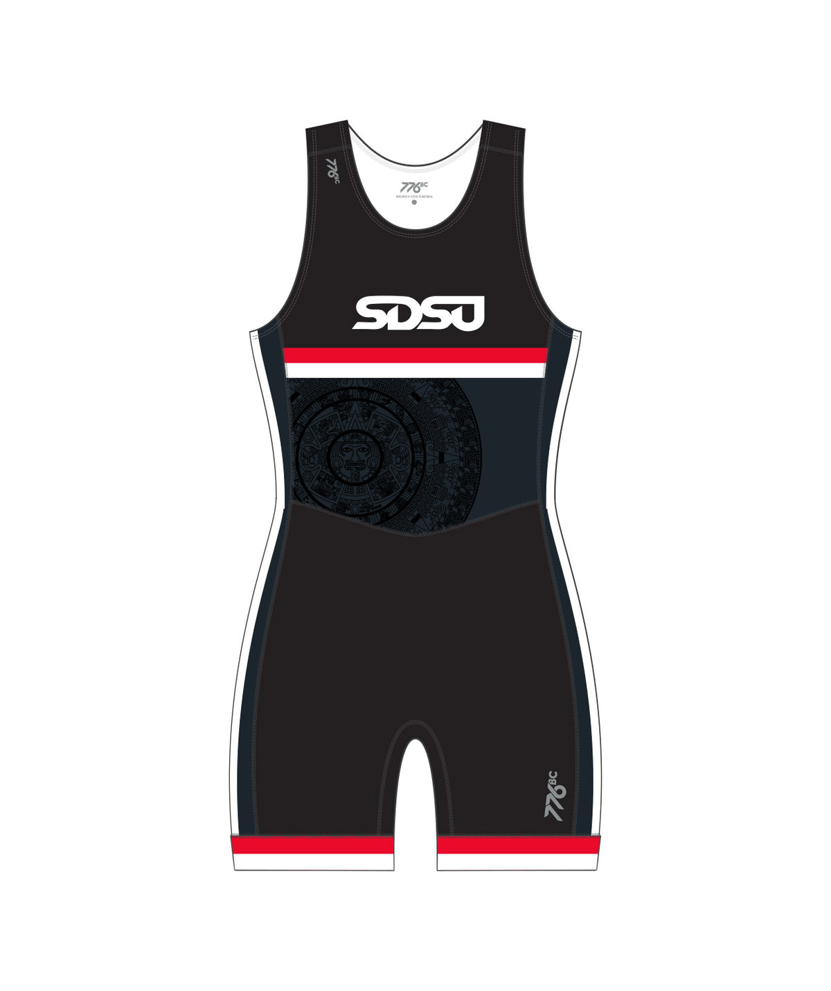 Women's San Diego State Sprint Unisuit - Black