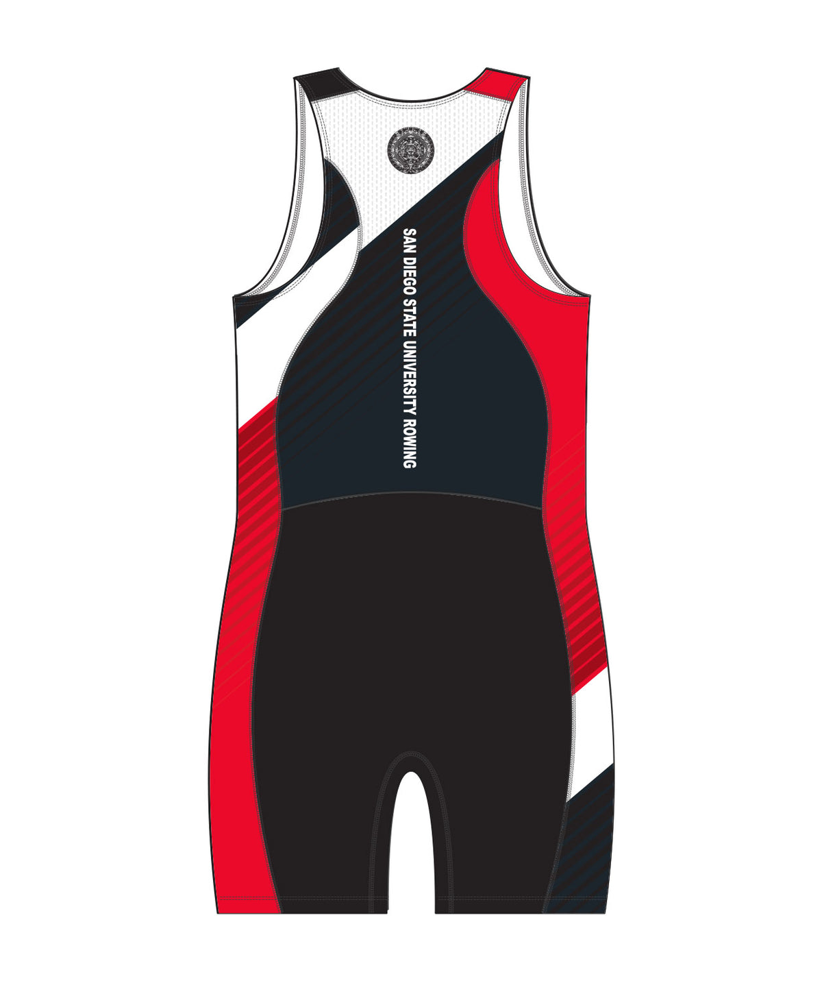 Men's San Diego State Power Unisuit - Black/Red