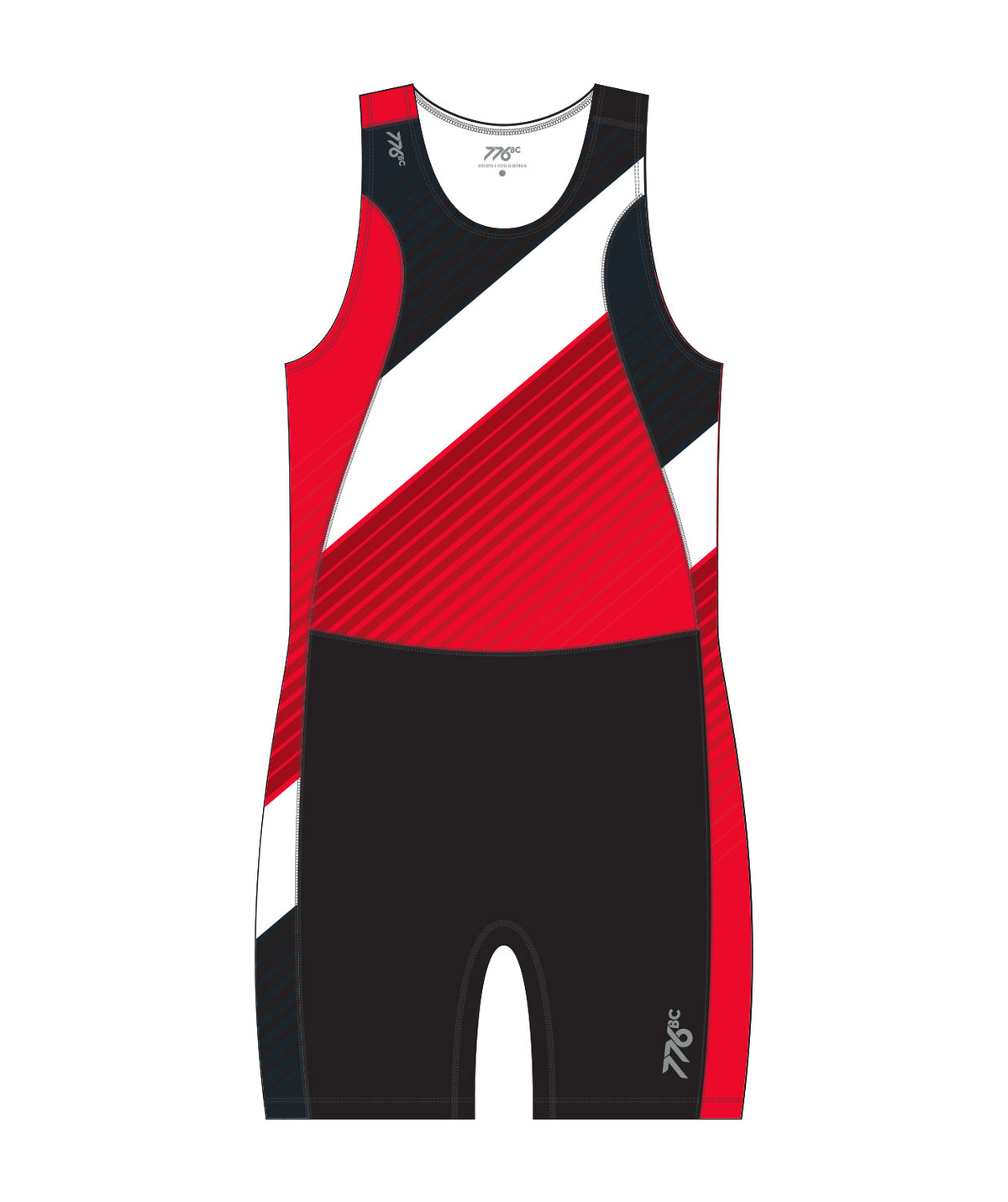 Men's San Diego State Power Unisuit - Black/Red