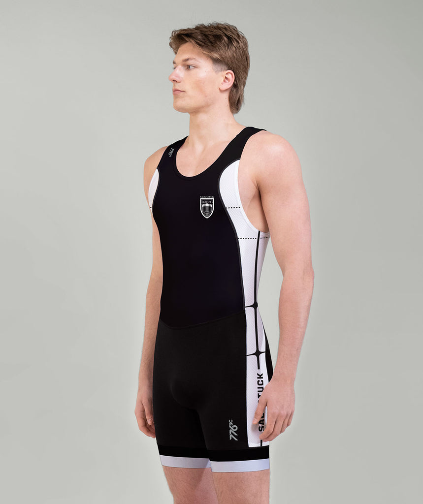 Men's Saugatuck IV Pro Unisuit - Black/White