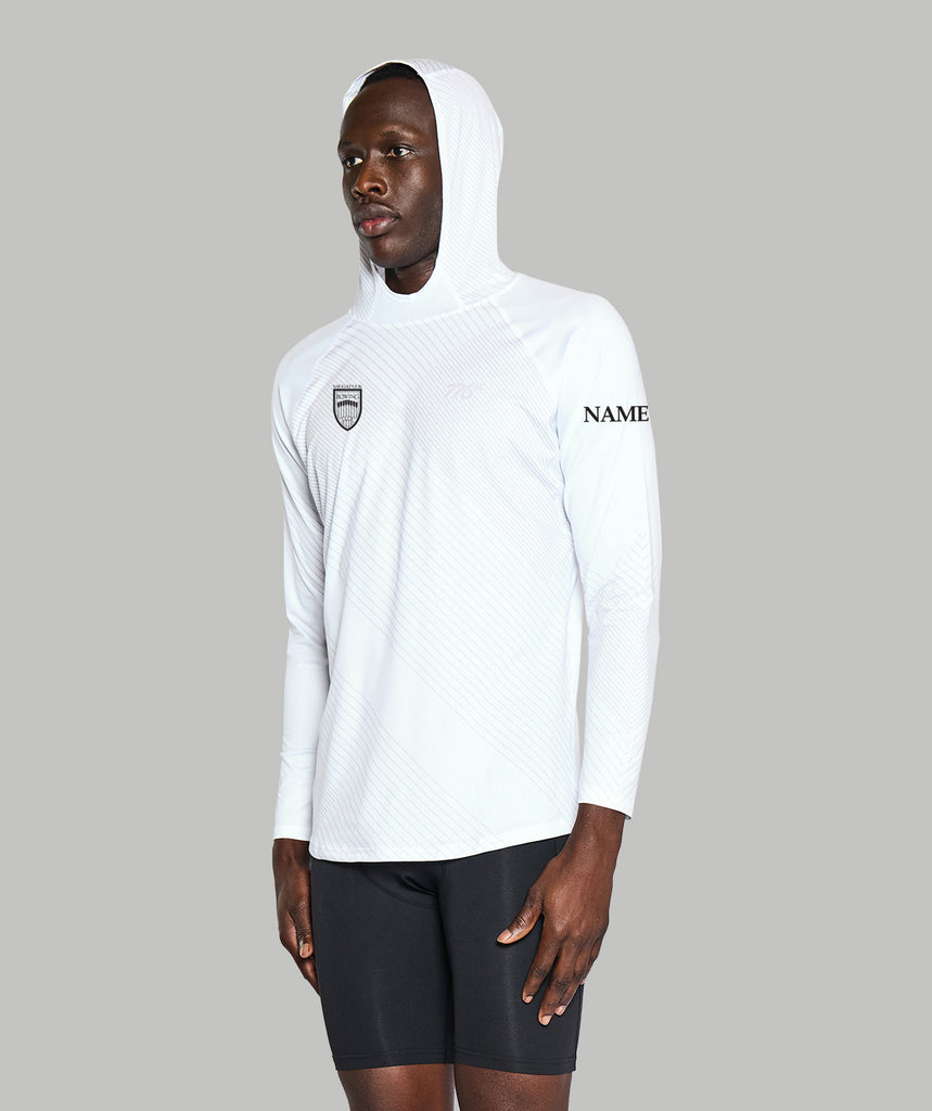 Men's Saugatuck Summer Hoodie LS - White