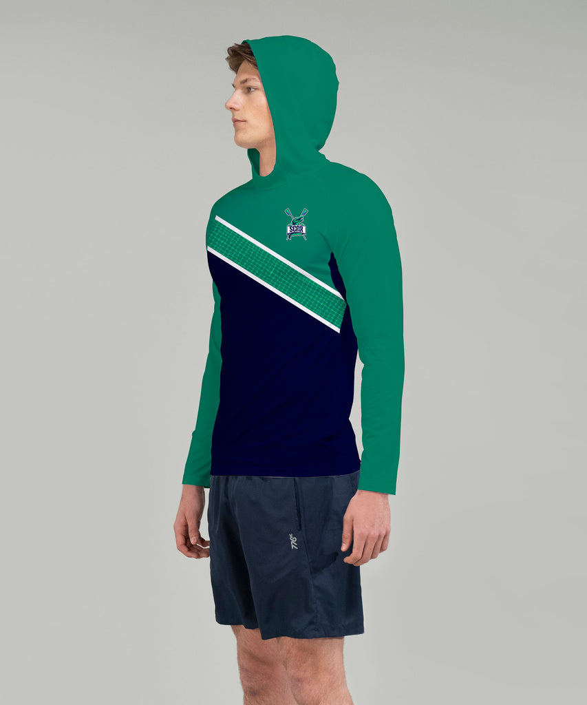 Men's Scar Sun Hoodie LS - Green