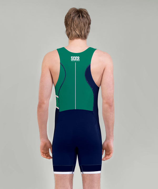 Men's Scar Pro Unisuit - Green/Navy