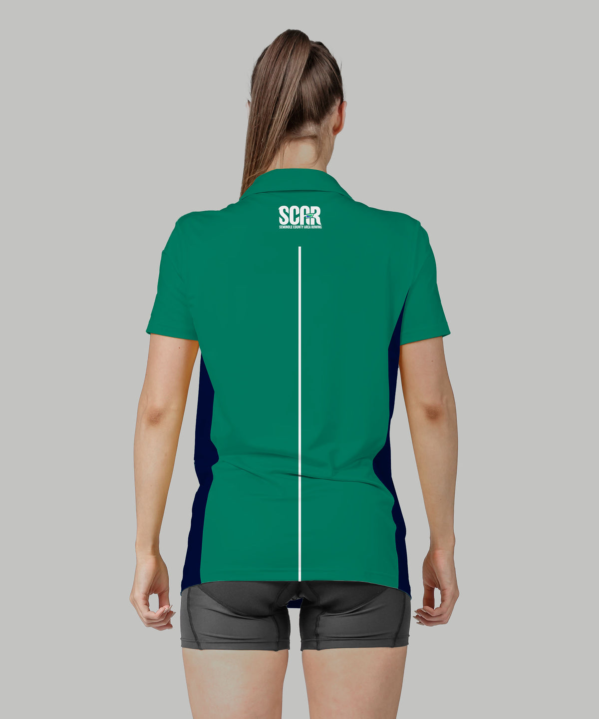 Women's Scar Polo SS - Navy