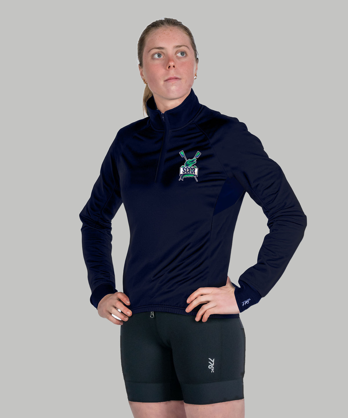 Women's Scar Shield Jacket - Navy