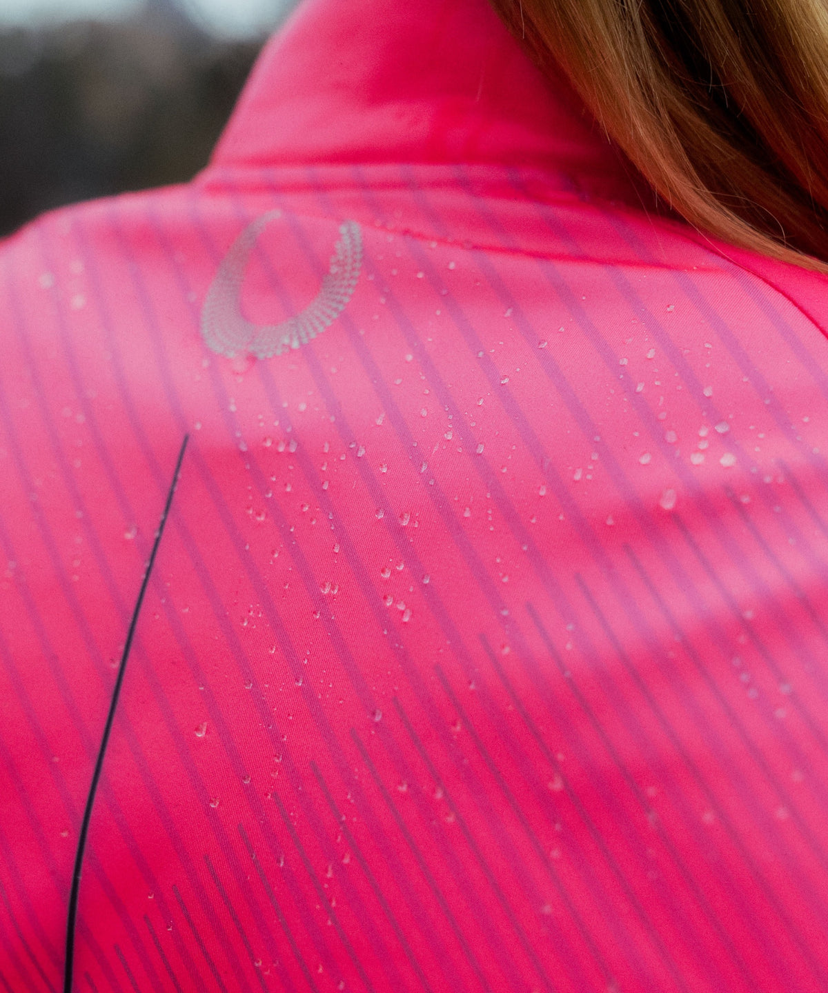 Women's 776BC Shield Jacket - Neon Pink/Navy