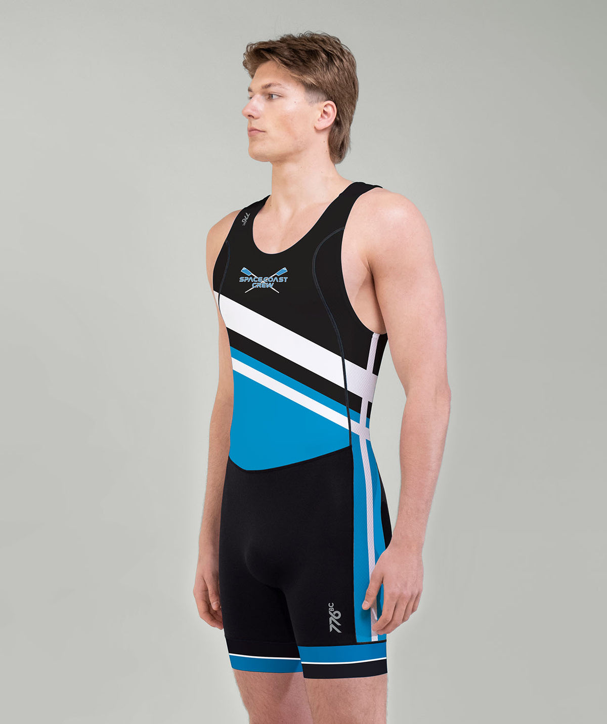 Men's Space Coast Crew (Training) Pro Unisuit - Black/Blue