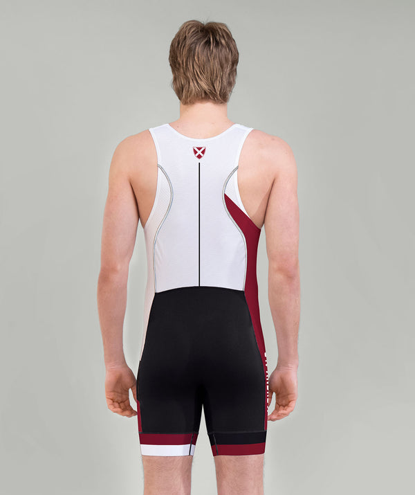 Men's St Andrew's School Pro Unisuit - Red/Black/White