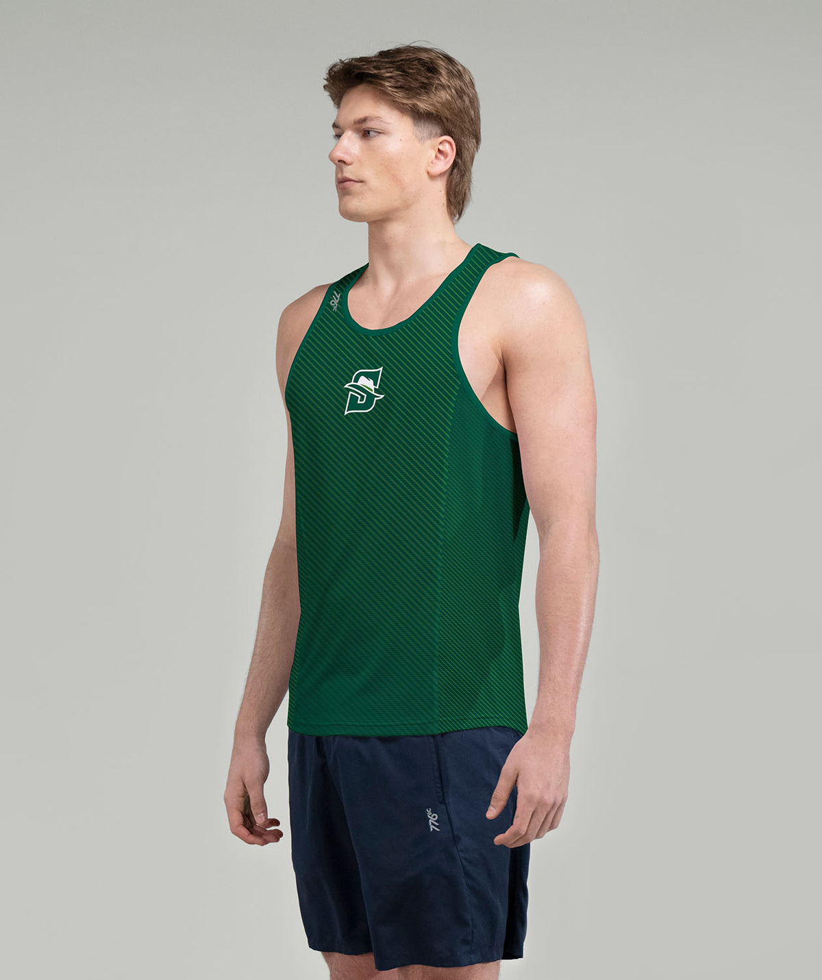 Men's Stetson University Performance Tank - White/Green