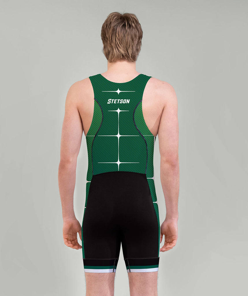 Men's Stetson University Pro Unisuit - Black/Green