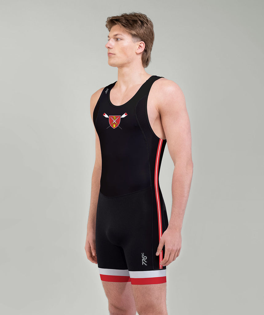 Men's St Pauls School Pro Unisuit - Black/Red