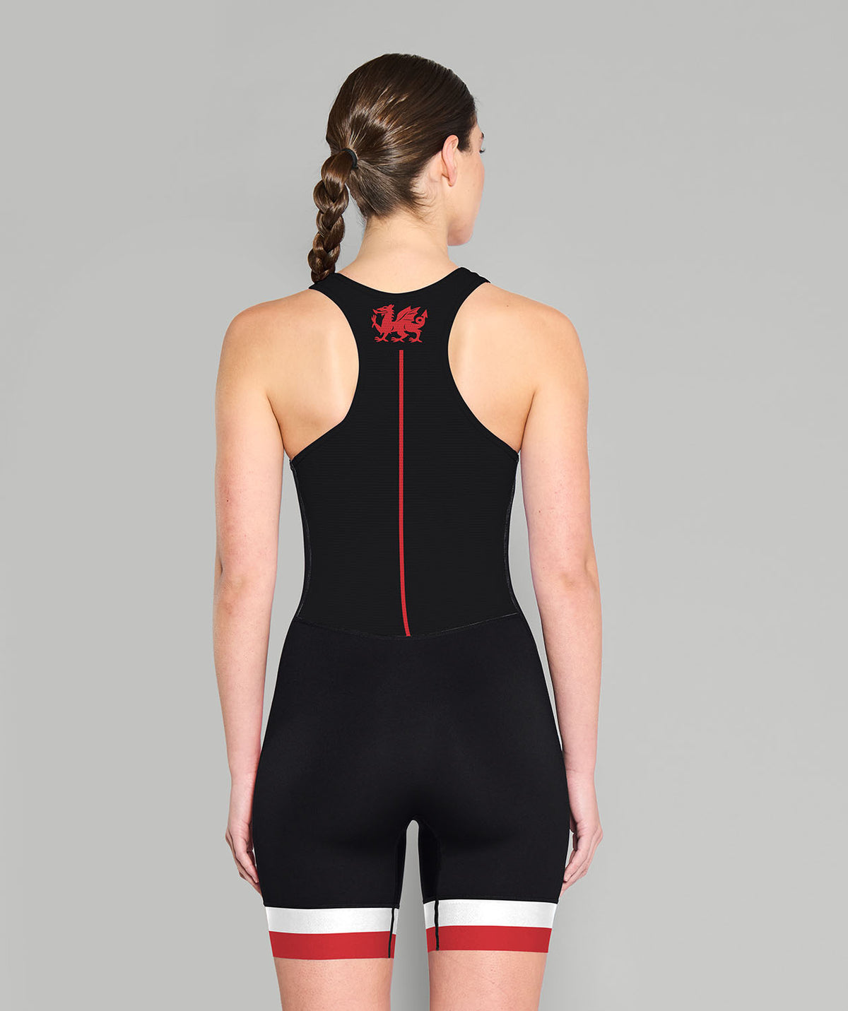 Women's St Pauls School Pro Unisuit - Black/Red