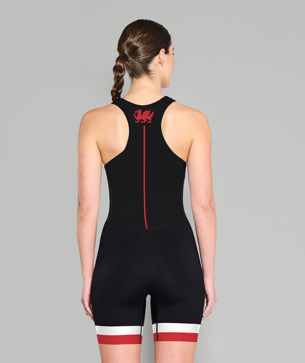 Women's St Pauls School Pro Unisuit - Black/Red