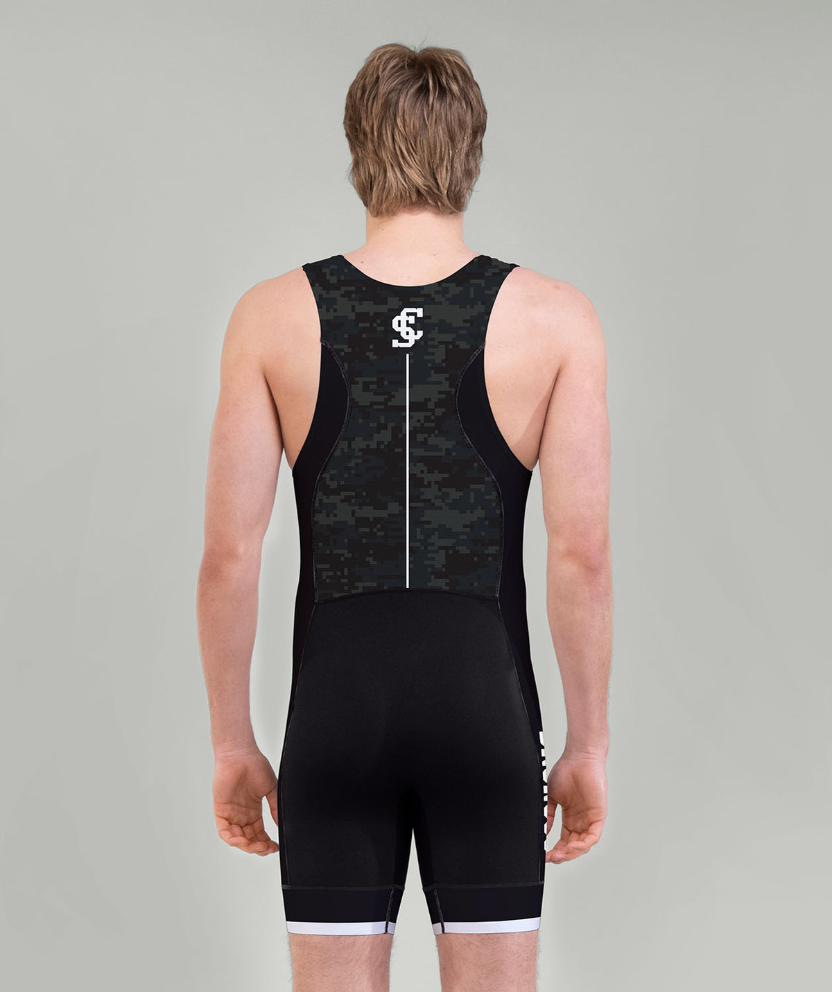 Men's Santa Clara Pro Unisuit - Black/White