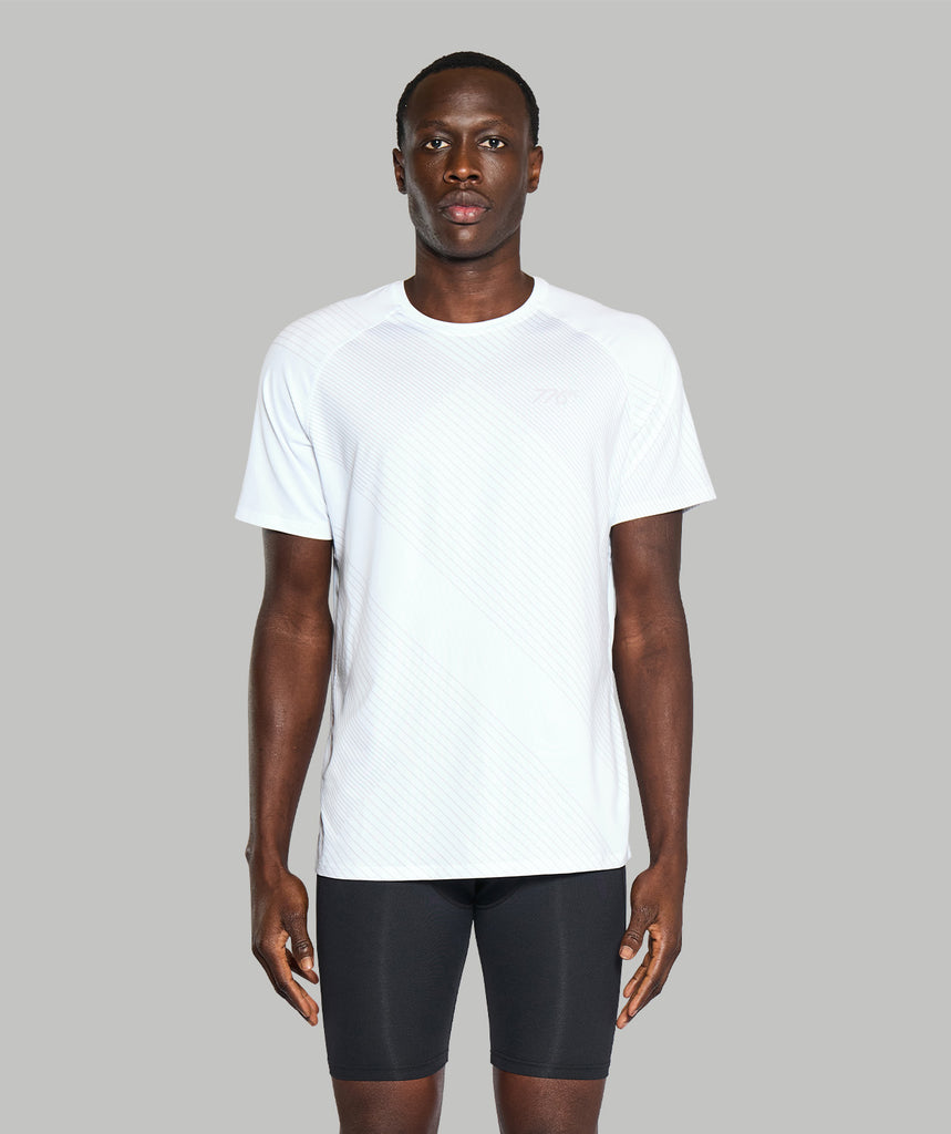 Men's Wreath Summer Base Layer SS - Graphic White