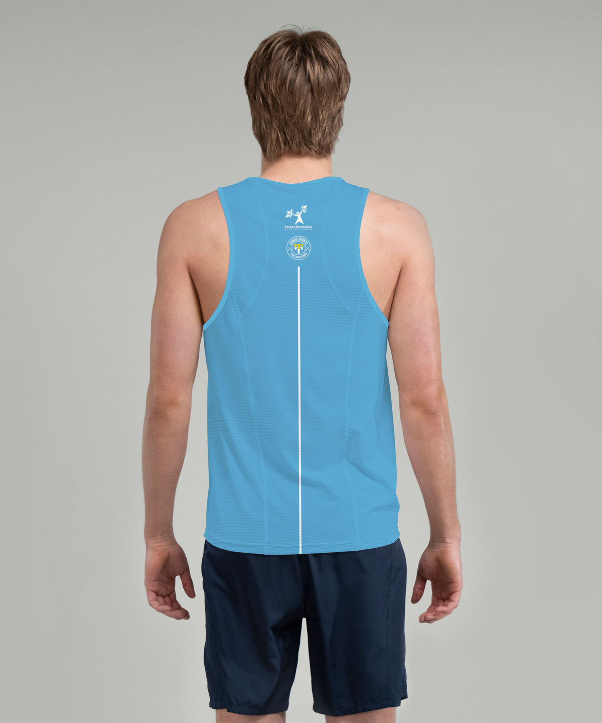 Men's Team Tampa Performance Tank - Blue