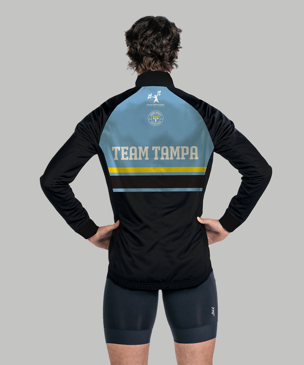 Men's Team Tampa Shield Jacket - Black/Blue