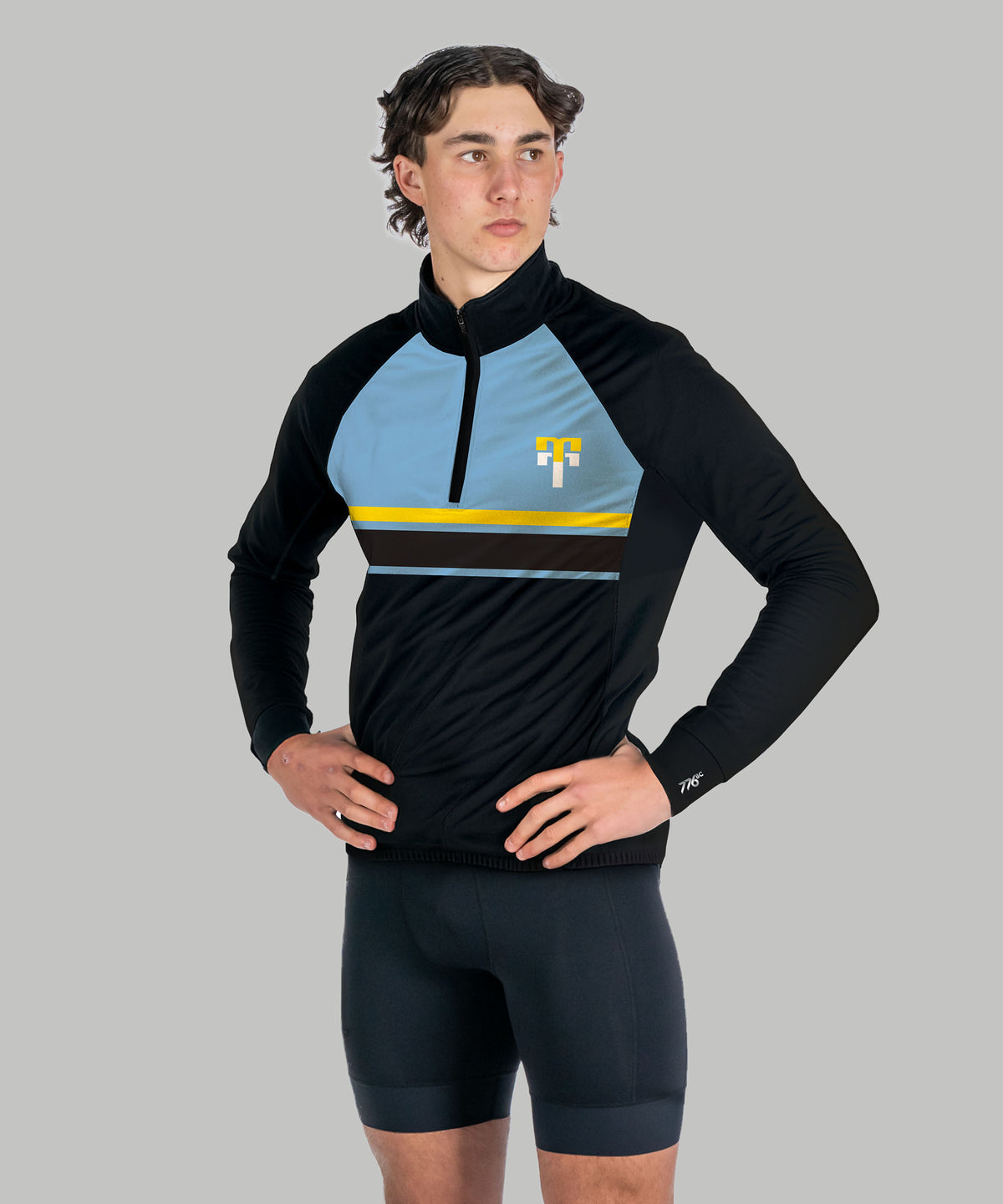Men's Team Tampa Shield Jacket - Black/Blue