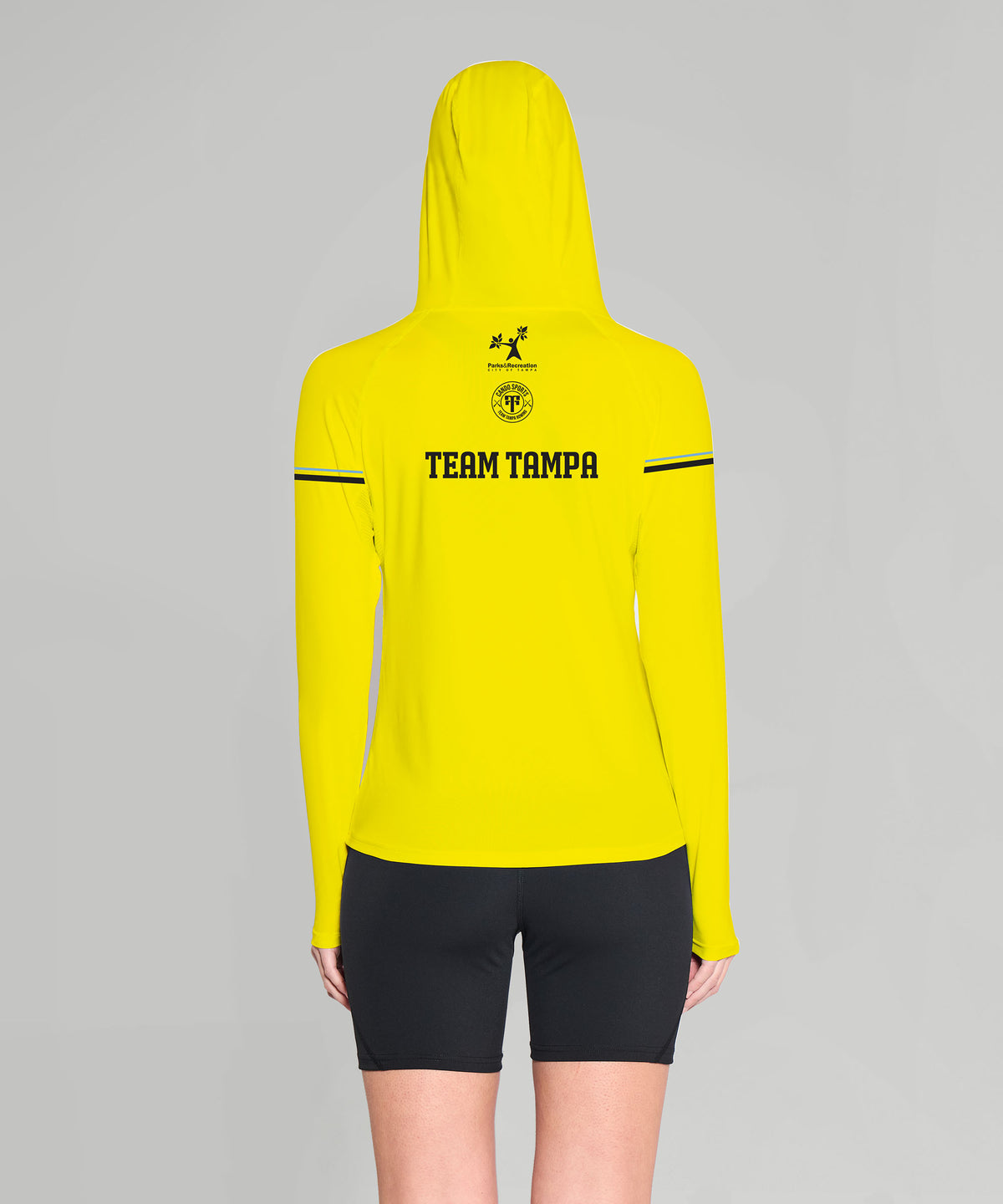 Women's Team Tampa Sun Hoodie LS - Neon Yellow
