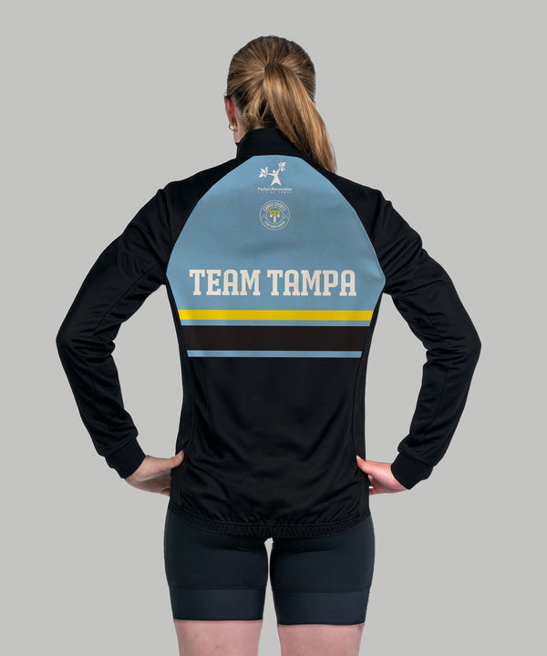 Women's Team Tampa Shield Jacket - Black/Blue