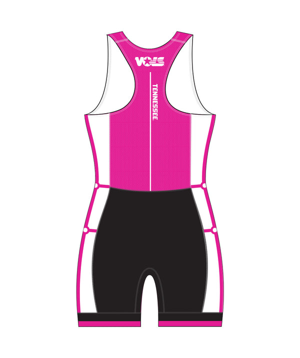 Women's University Of Tennessee Pro Unisuit - Black/Pink