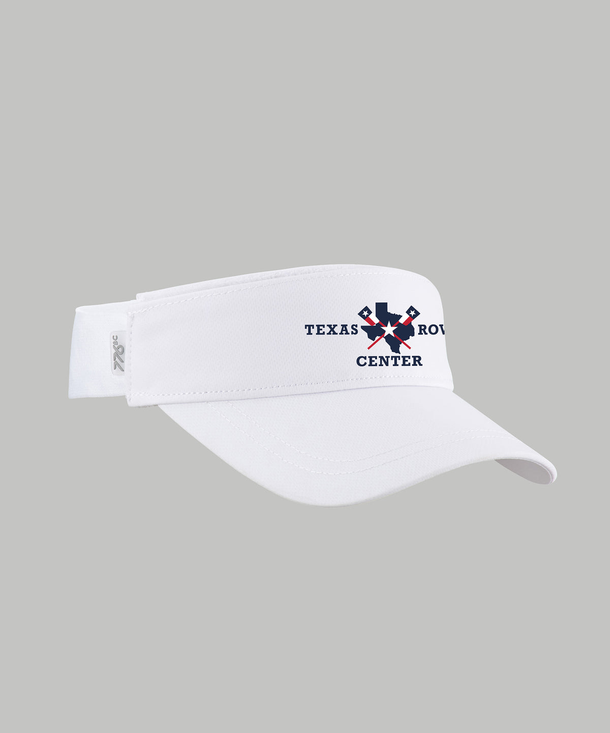 Unisex Texas Rowing Center Performance Visor - White