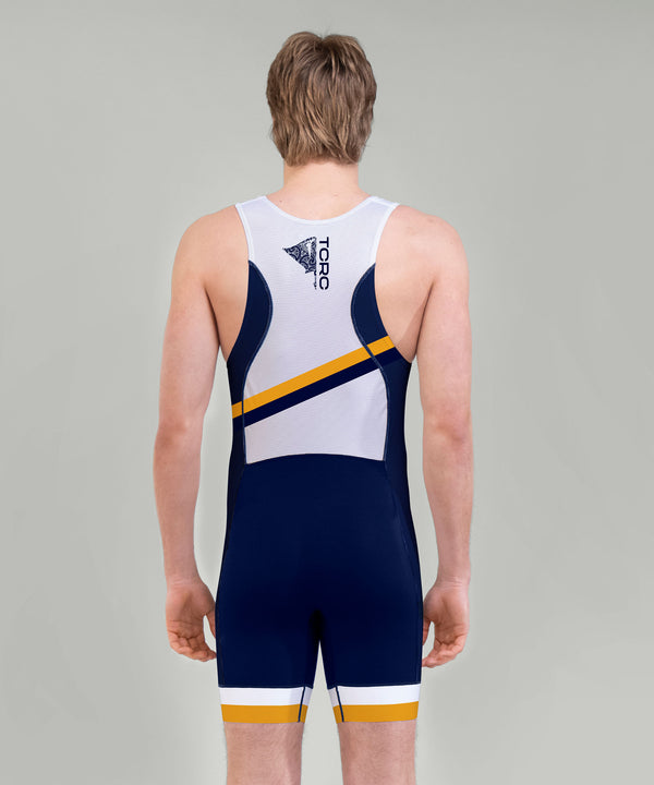 Men's Treasure Coast Rowing Club Pro Unisuit - Navy/White