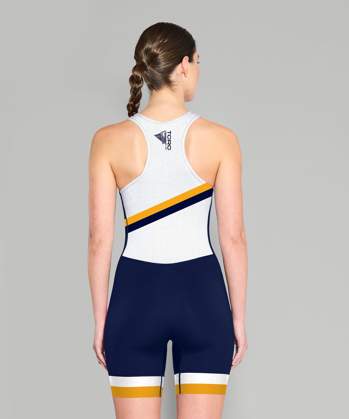 Women's Treasure Coast Rowing Club Pro Unisuit - Navy/White