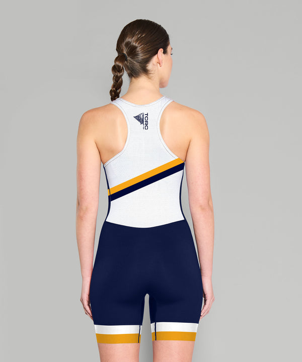 Women's Treasure Coast Rowing Club Pro Unisuit - Navy/White