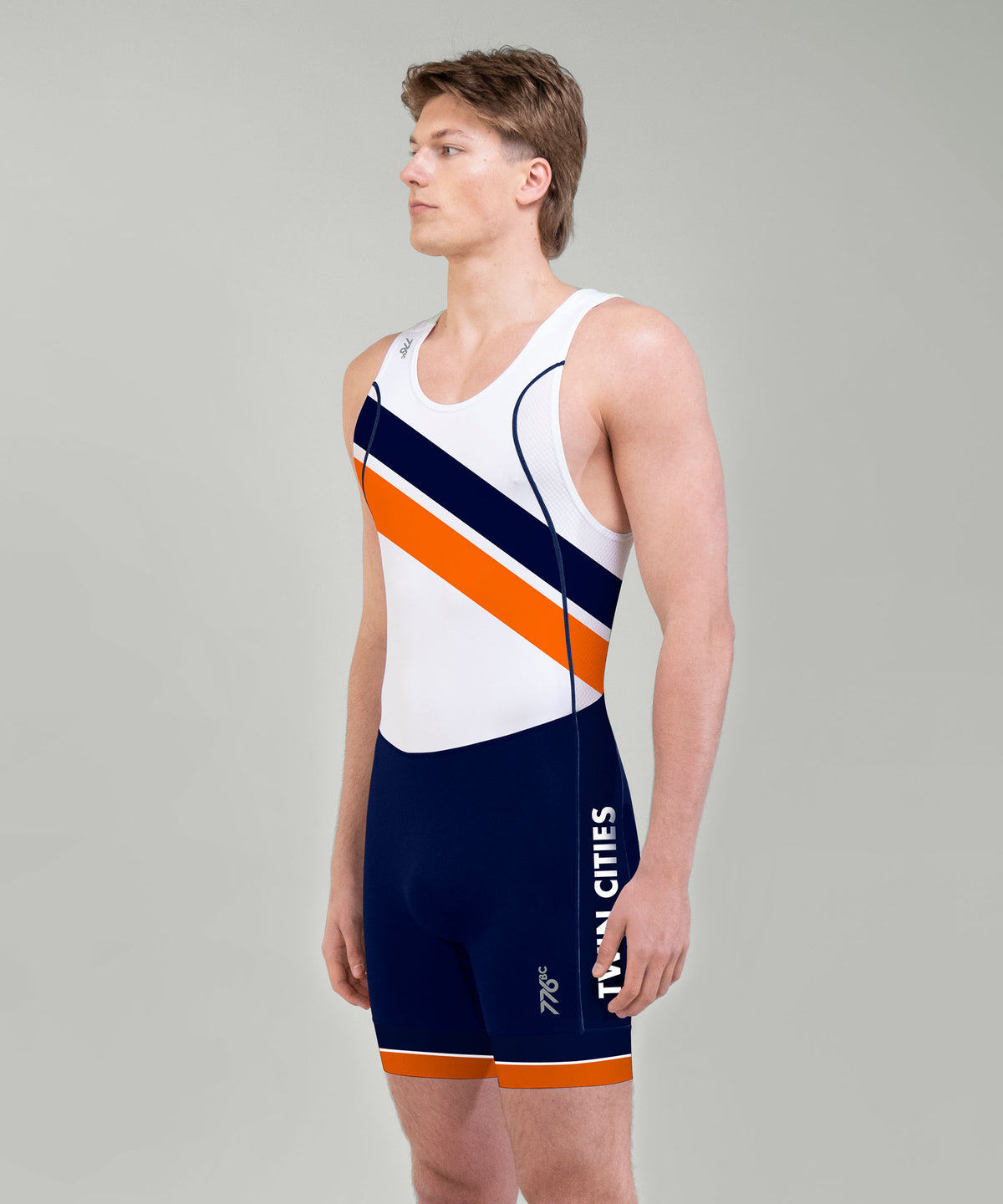 Men's Twin Cities Pro Unisuit - White/Navy