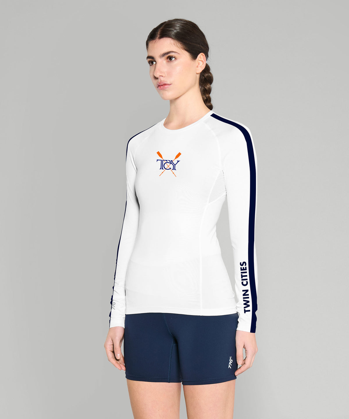 Women's Twin Cities Base Layer LS - White