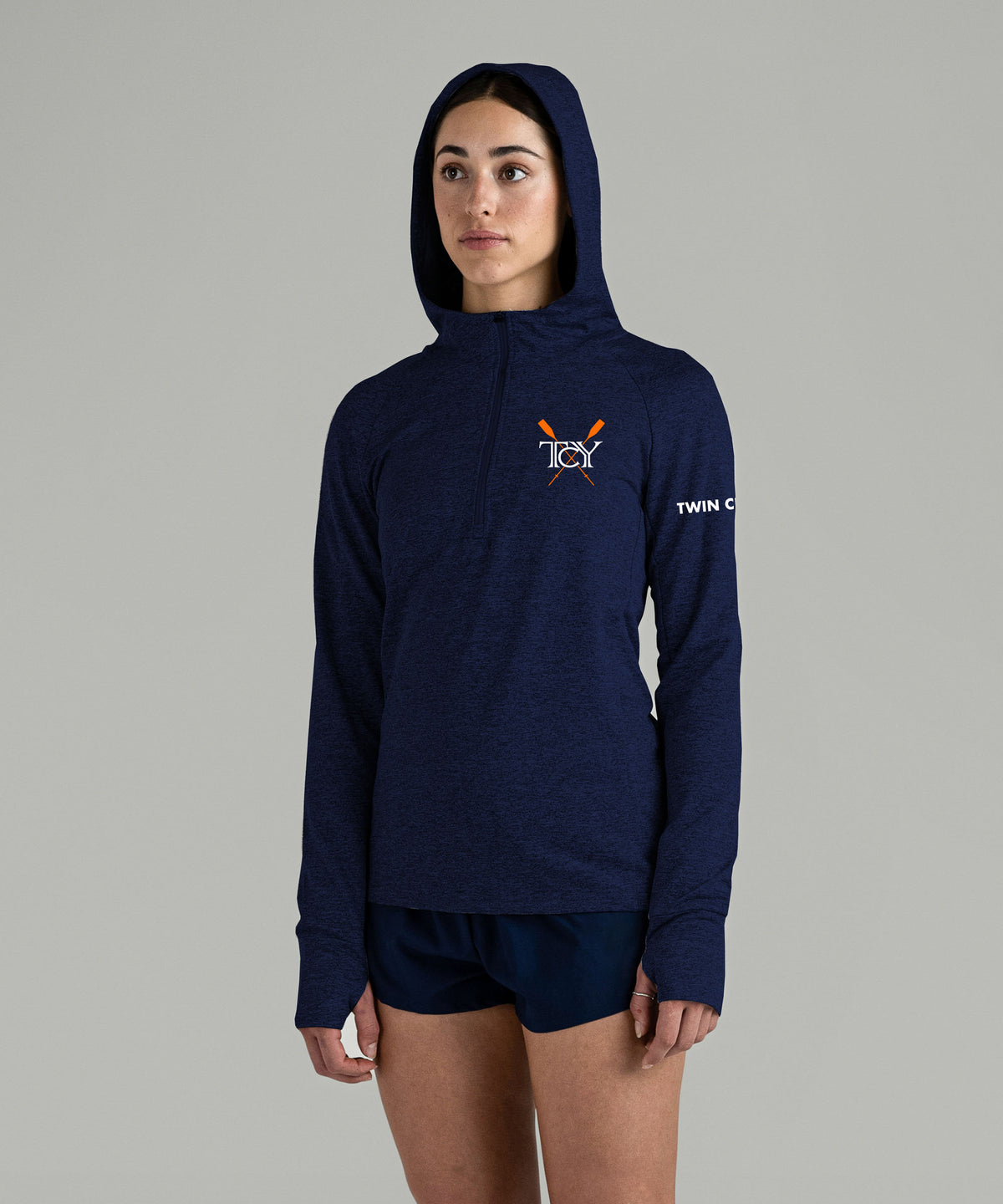 Women's Twin Cities Training Hoodie - Navy