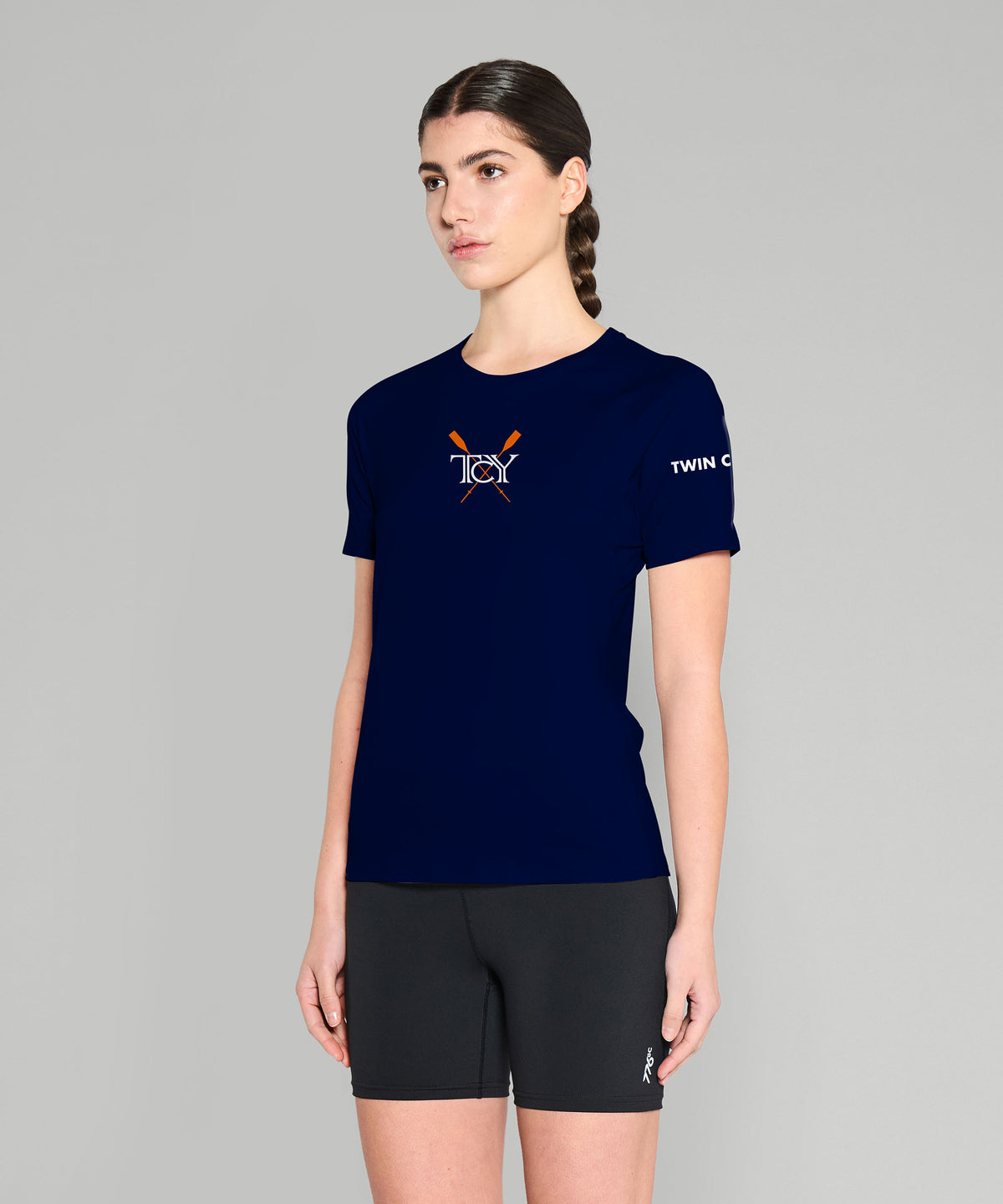 Women's Twin Cities Training T-Shirt SS - Navy