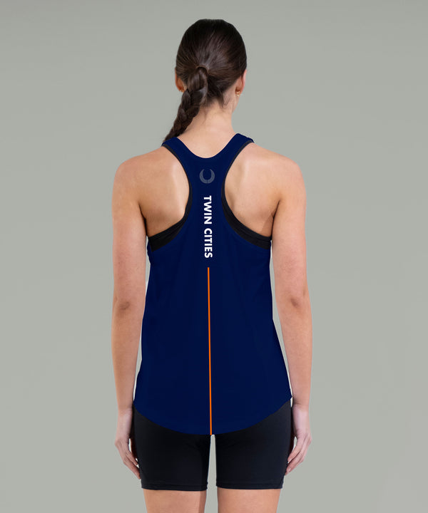 Women's Twin Cities Performance Tank - Navy