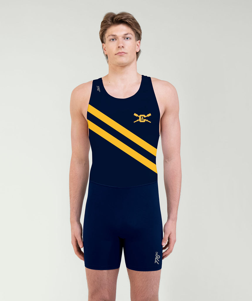 Men's UC Davis Streamline Unisuit - Navy/Yellow