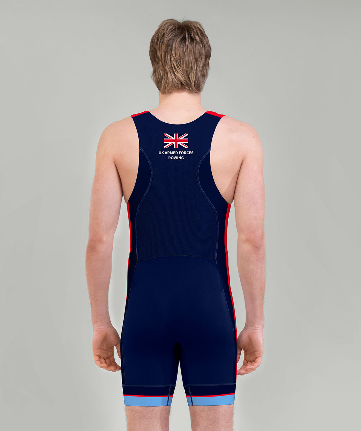 Men's UK Armed Forces Pro Unisuit - Navy/Red