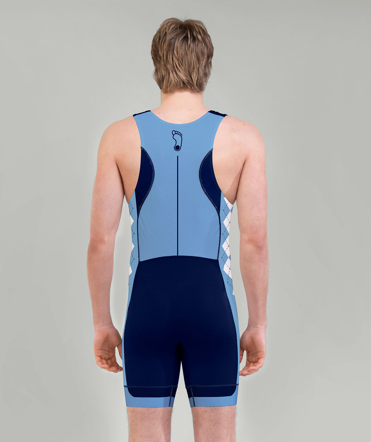 Men's UNC Pro Unisuit - Navy/Sky Blue