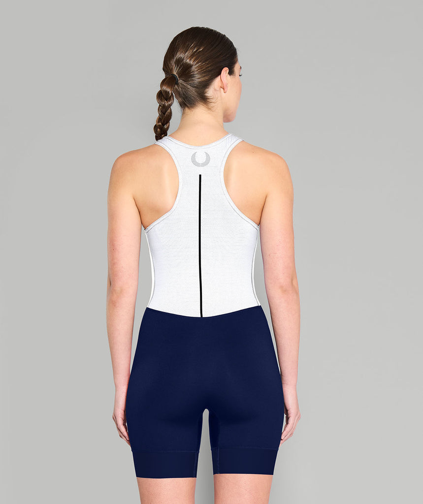 Women's Undine Barge Club Pro Unisuit - Navy/White