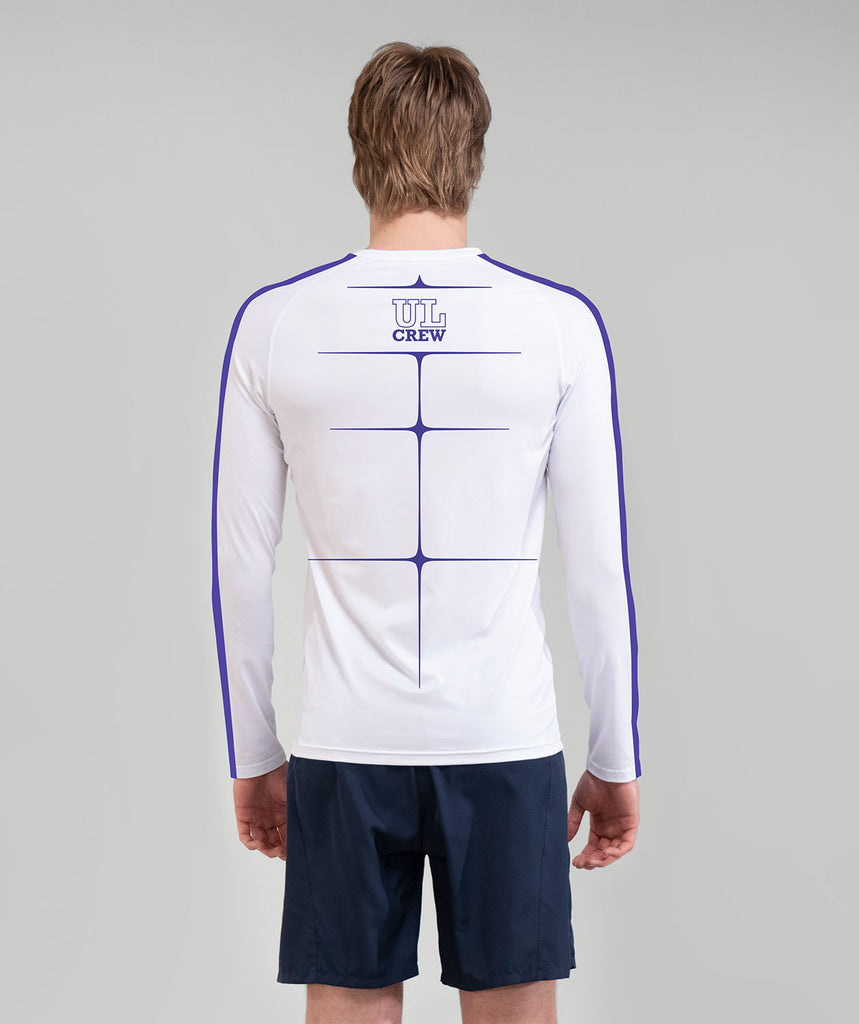 Men's University of London Base Layer LS - White