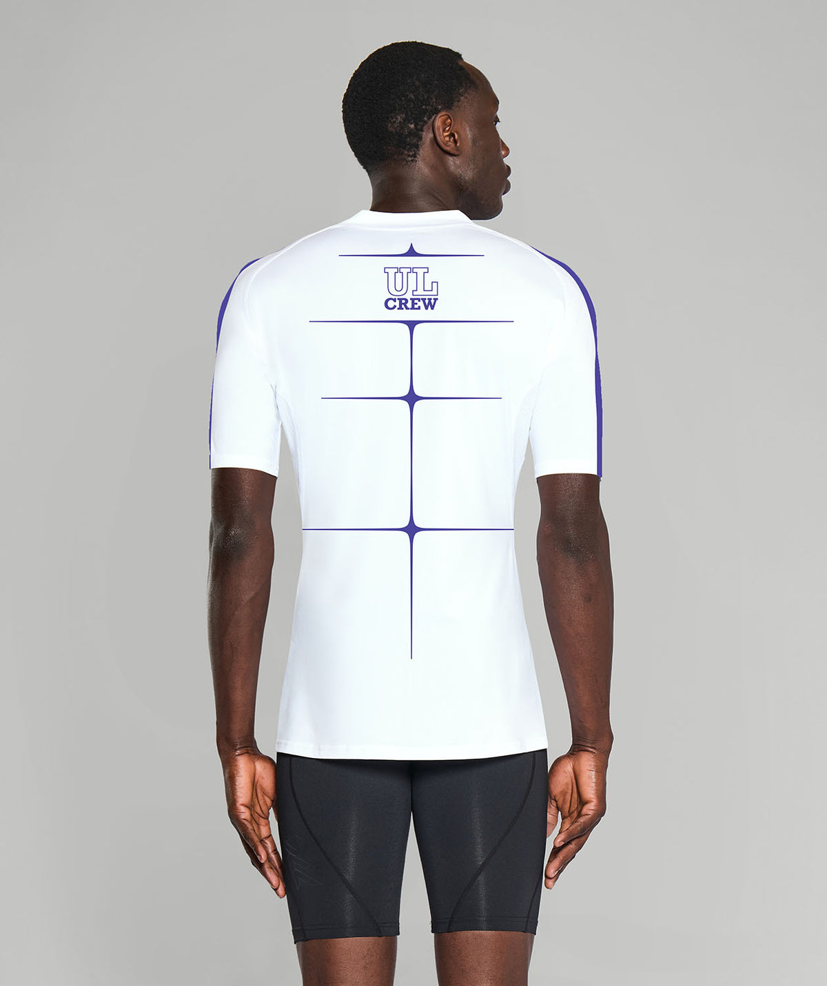 Men's University of London Base Layer SS - White