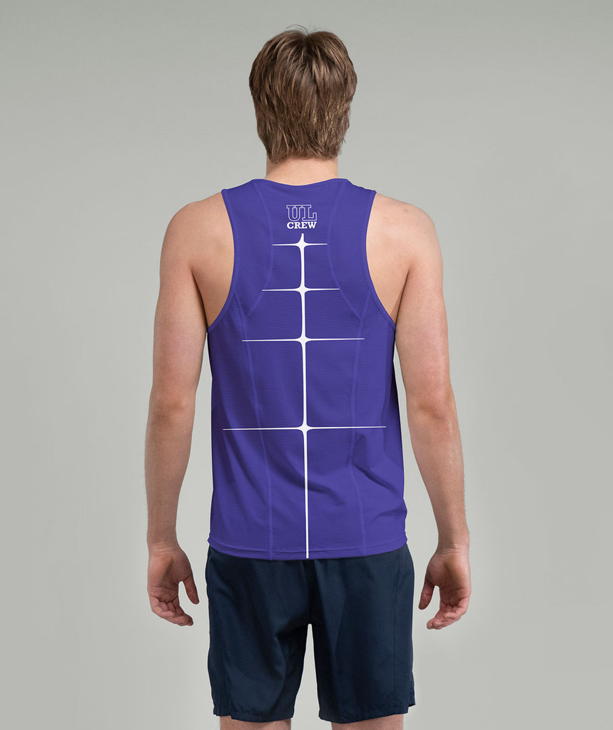 Men's University of London Performance Tank - Purple