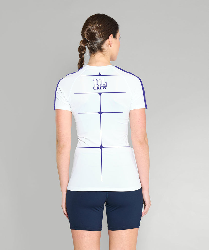 Women's University of London Base Layer SS - White