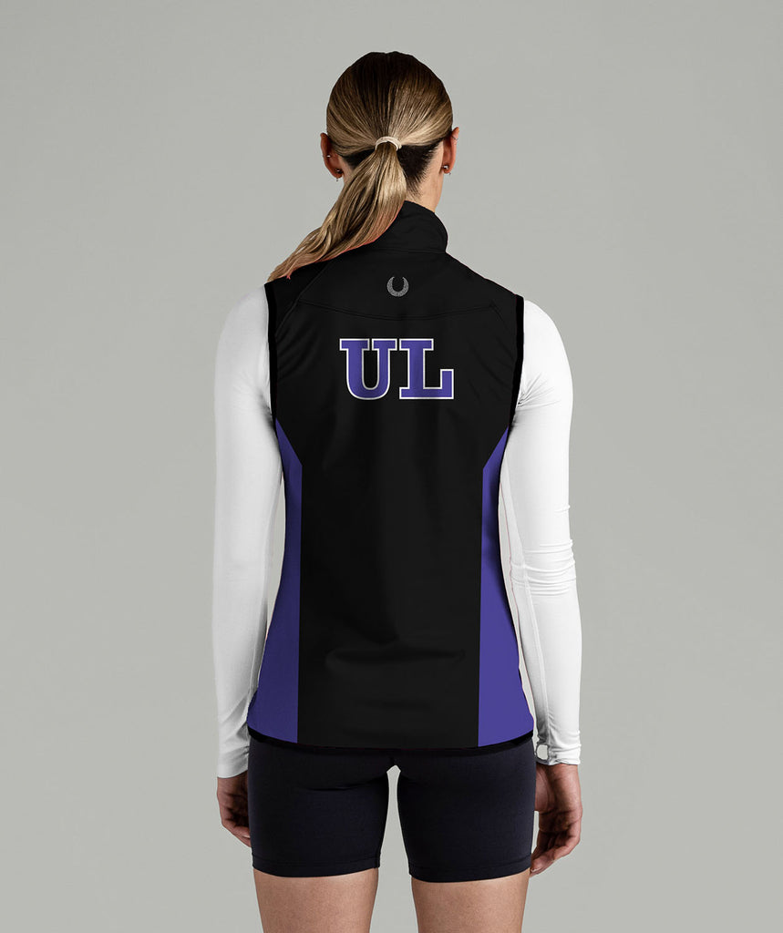 Women's University of London Stratus Vest - Black/Purple