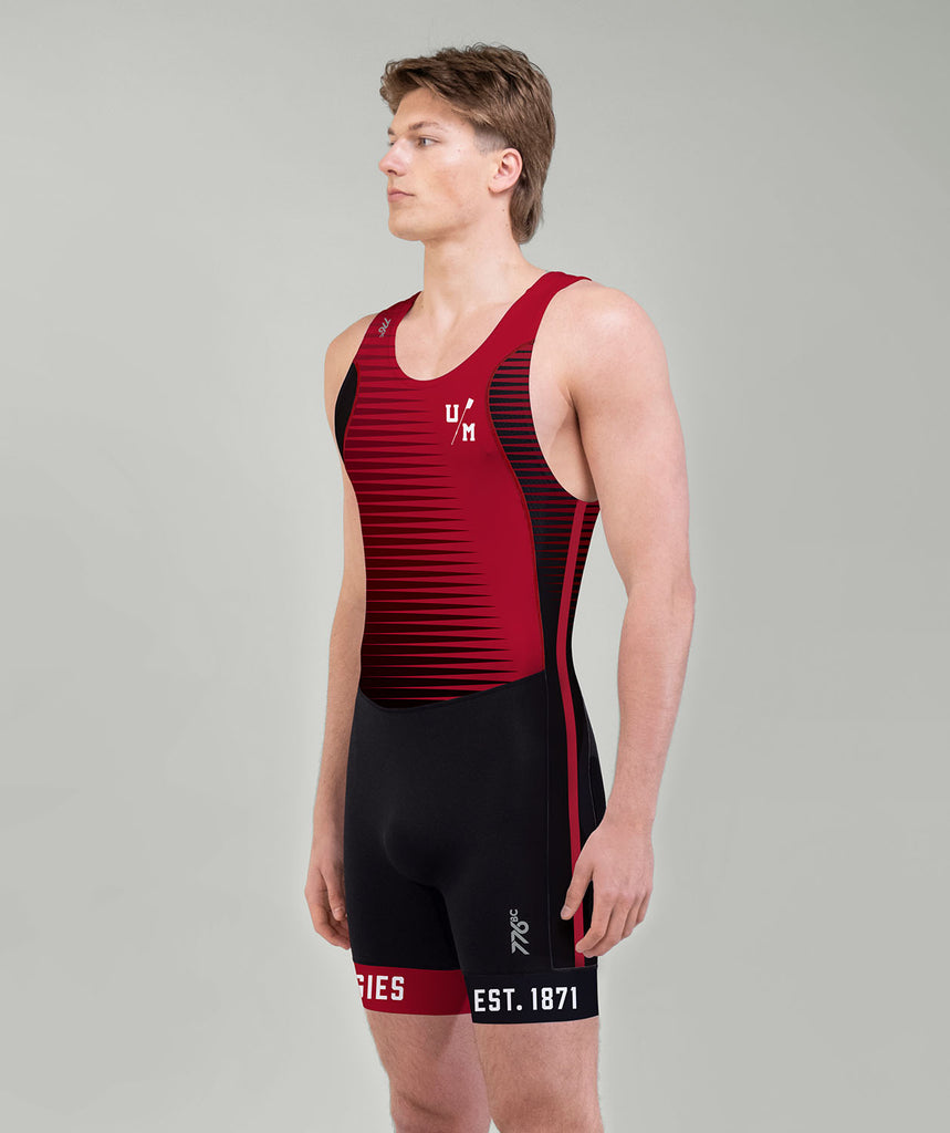 Men's University of Massachusetts Pro Unisuit - Black/Maroon