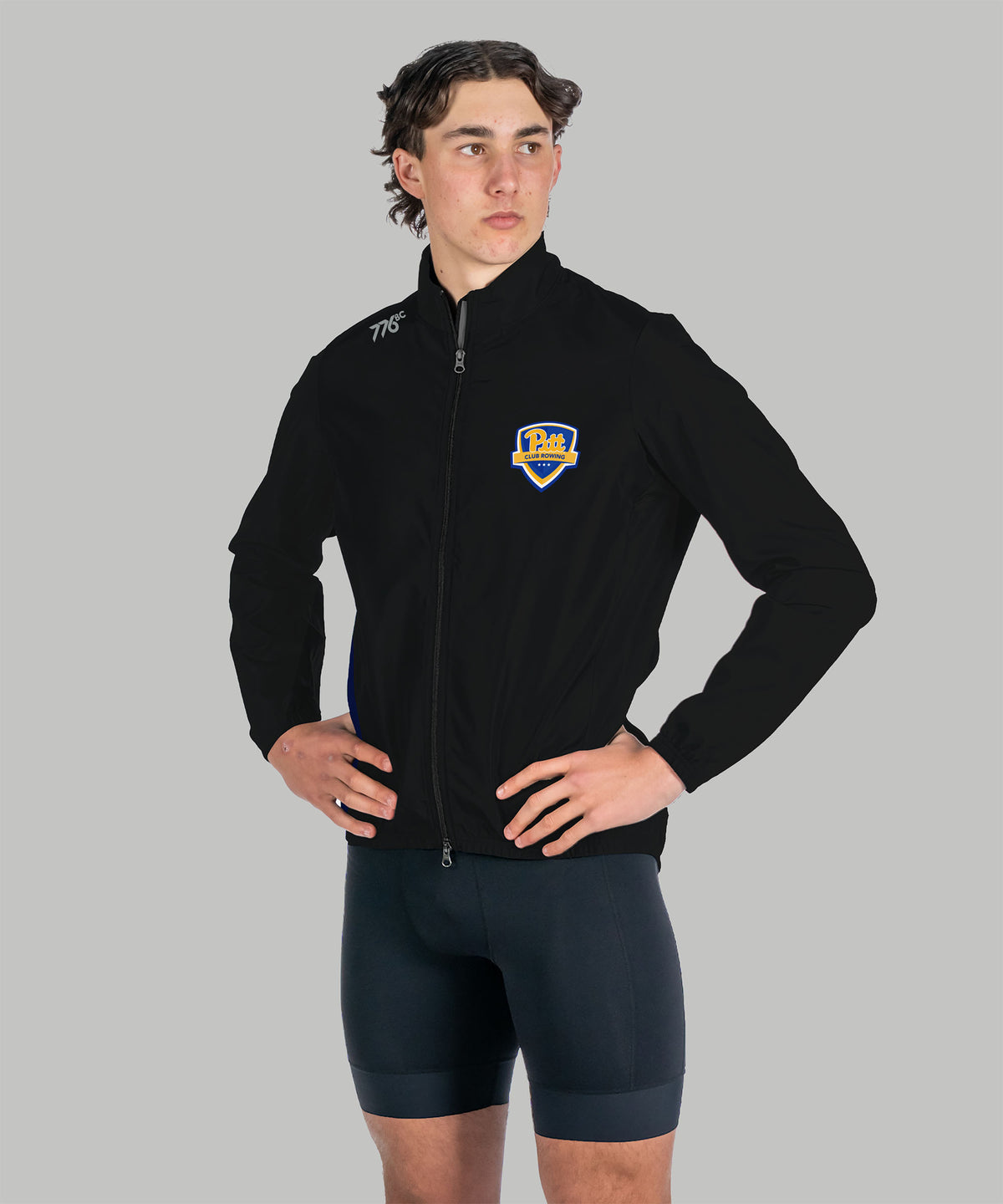 Men's University of Pittsburgh Cirrostratus Wind Jacket - Black